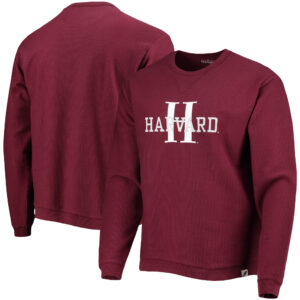 Men's League Collegiate Wear Crimson Harvard Crimson Timber Pullover Sweatshirt
