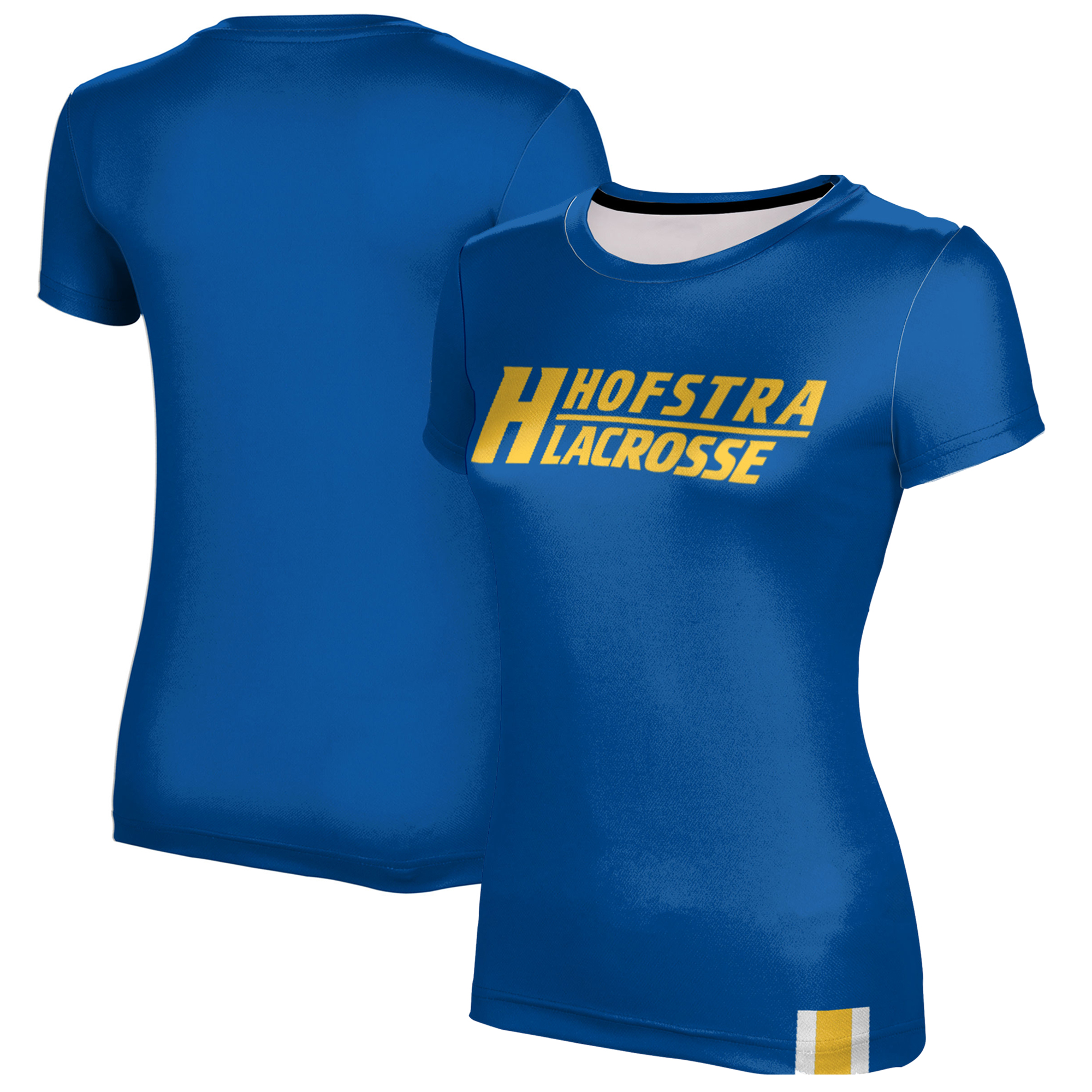 Women's Blue Hofstra University Pride Lacrosse T-Shirt