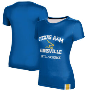 Women's Blue Texas A&M Kingsville Javelinas Arts & Science T-Shirt