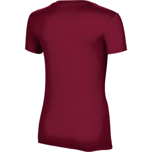 Women's Burgundy Northwestern Ohio Racers Golf T-Shirt - Image 7