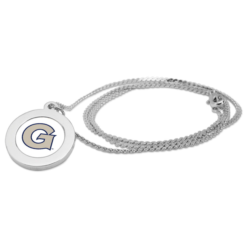 Women's Silver Georgetown Hoyas Pendant Necklace