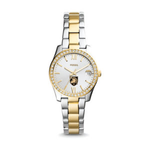 Women's Fossil Army Black Knights Scarlette Mini Two-Tone Stainless Steel Watch