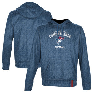 Men's ProSphere Blue Cumberlands Patriots Softball Name Drop Pullover Hoodie
