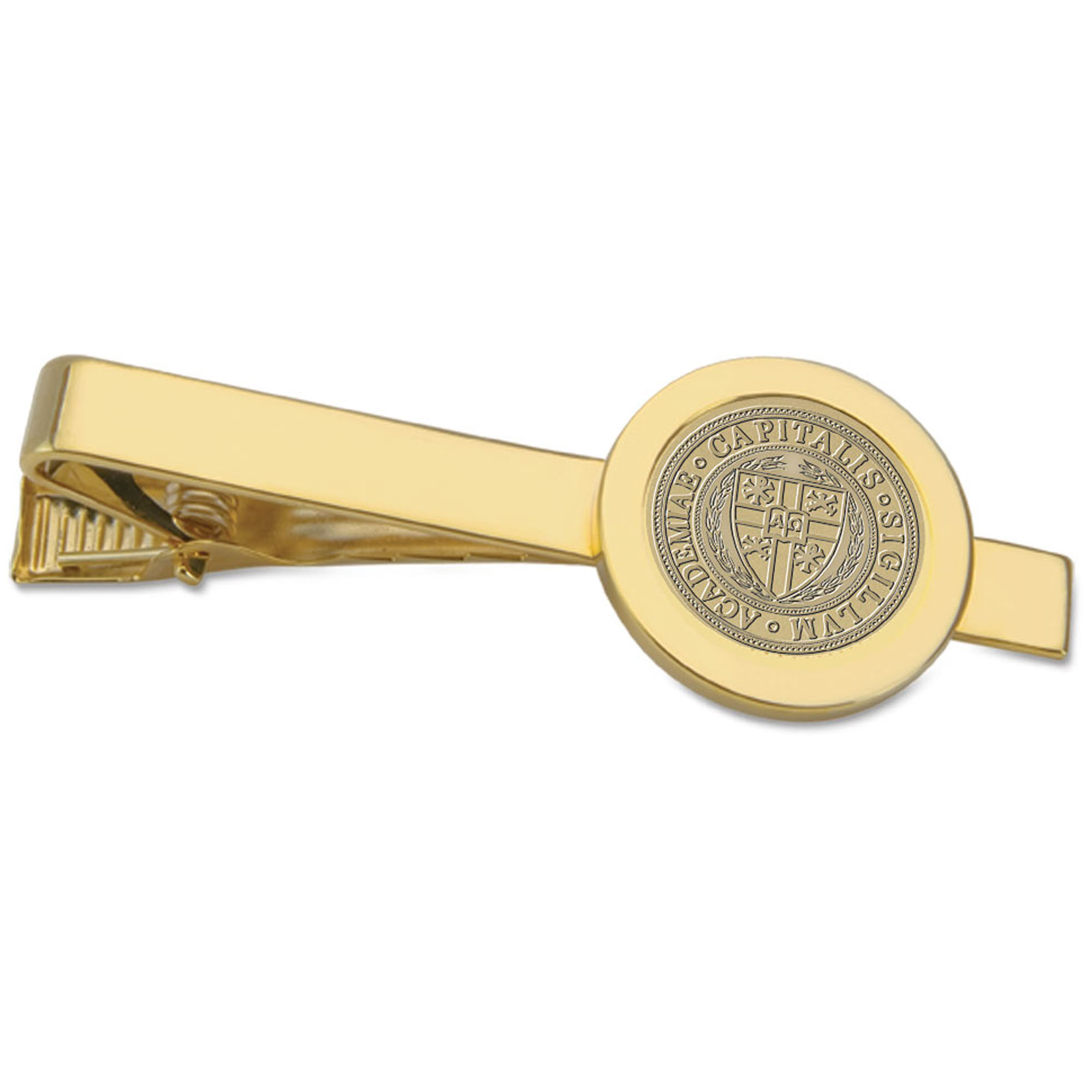 Gold Capital University Comets Logo Tie Bar