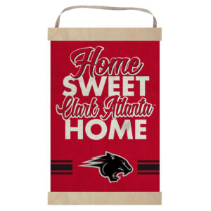 Clark Atlanta University Panthers Home Sweet Home Banner Sign