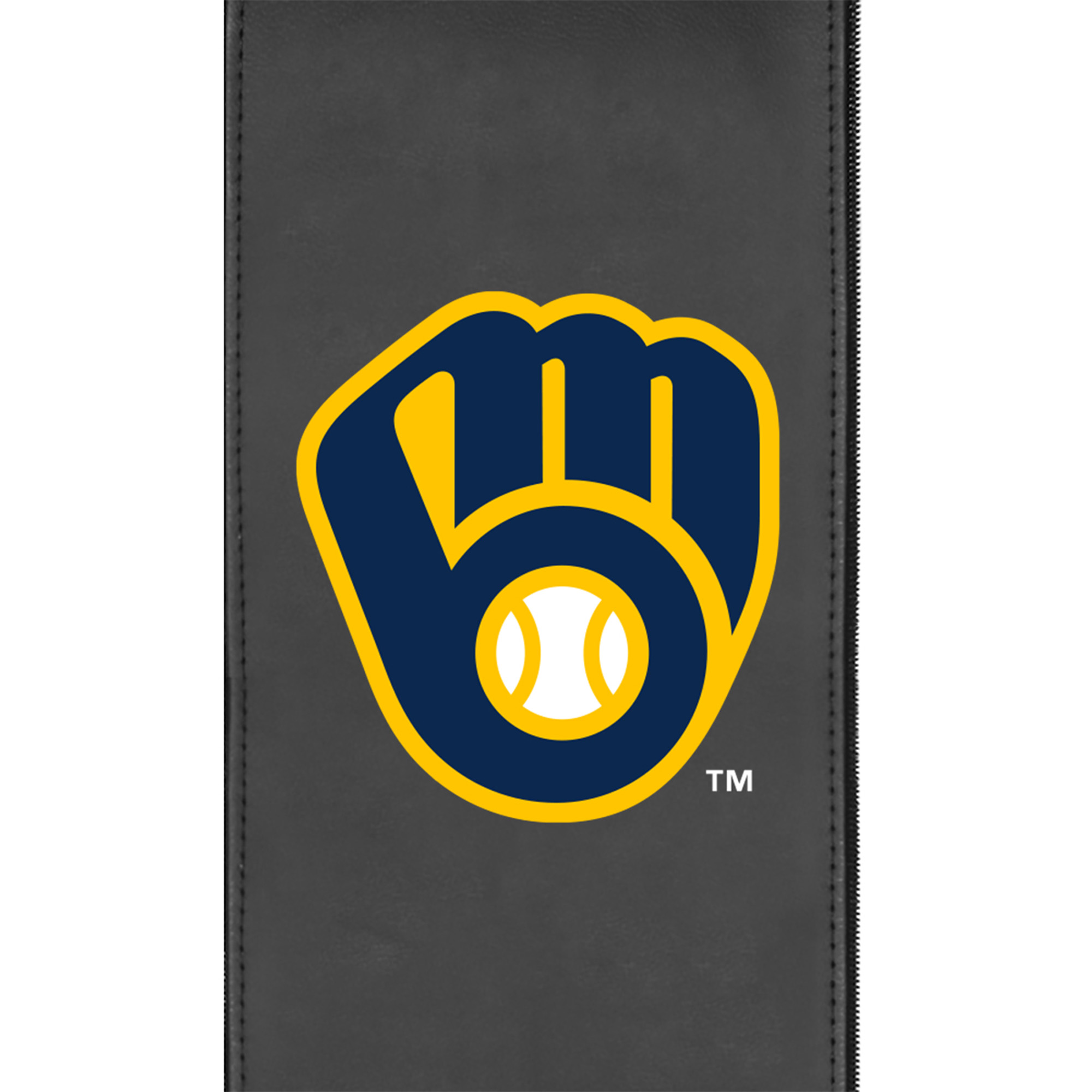 Black Milwaukee Brewers Logo PhantomX Gaming Chair - Image 7