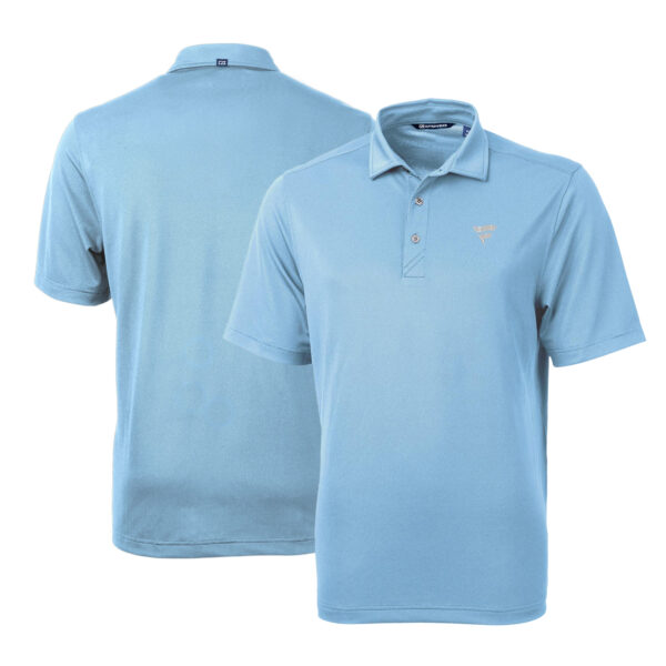 Men's Cutter & Buck Light Blue Fanatics Corporate Virtue Eco Pique Polo