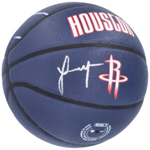 Jalen Green Houston Rockets Autographed City Edition Collectors Basketball