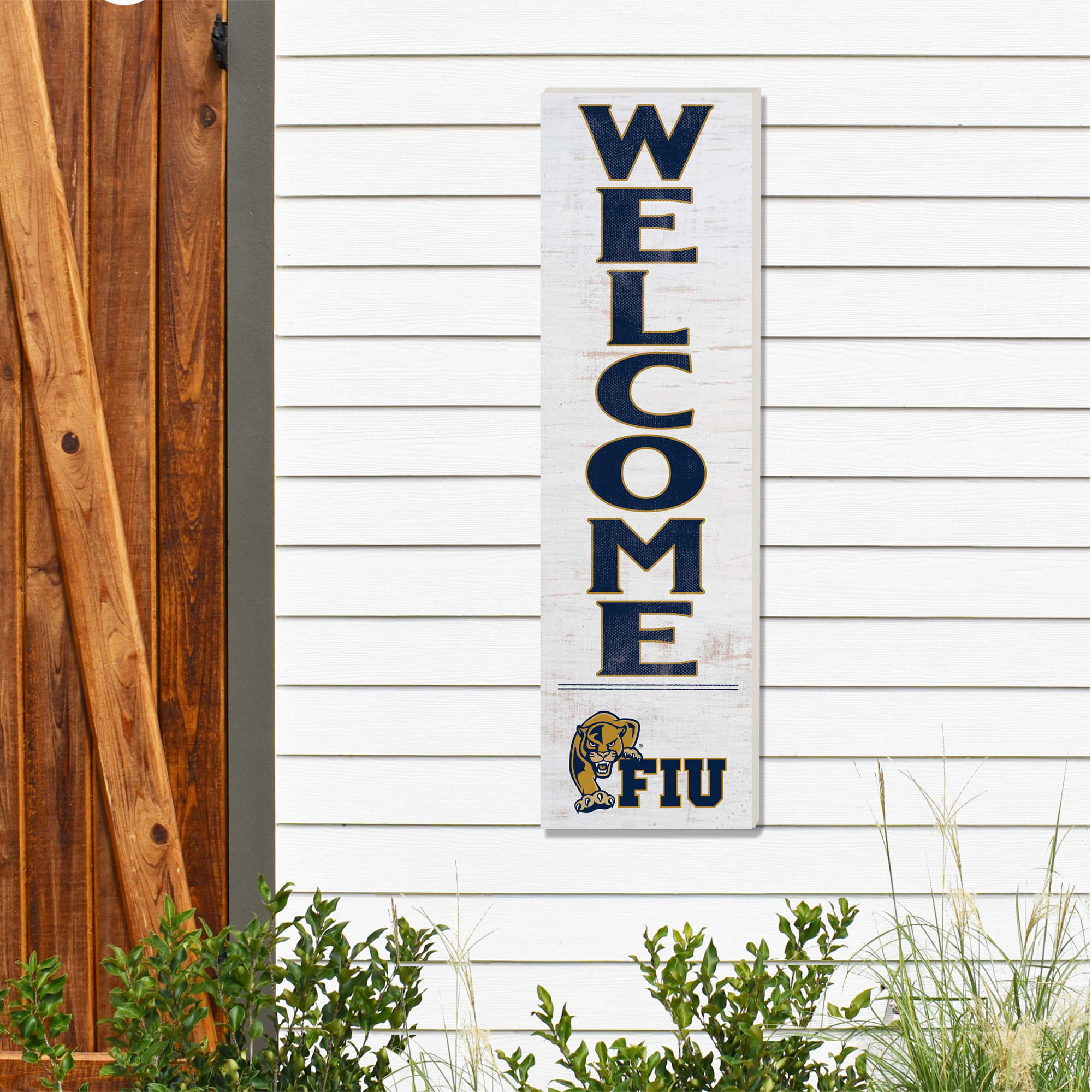 FIU Panthers 10'' x 35'' Indoor/Outdoor Welcome Sign - Image 3