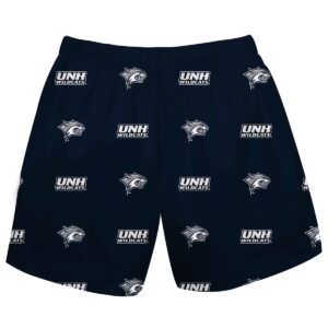 Toddler Navy New Hampshire Wildcats Pull On Shorts