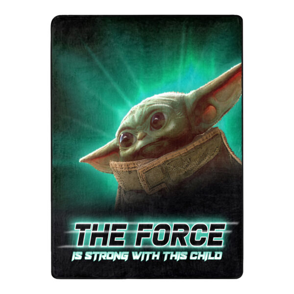 The Northwest Group The Mandalorian Grogu 46'' x 60'' Silk Touch Throw Blanket