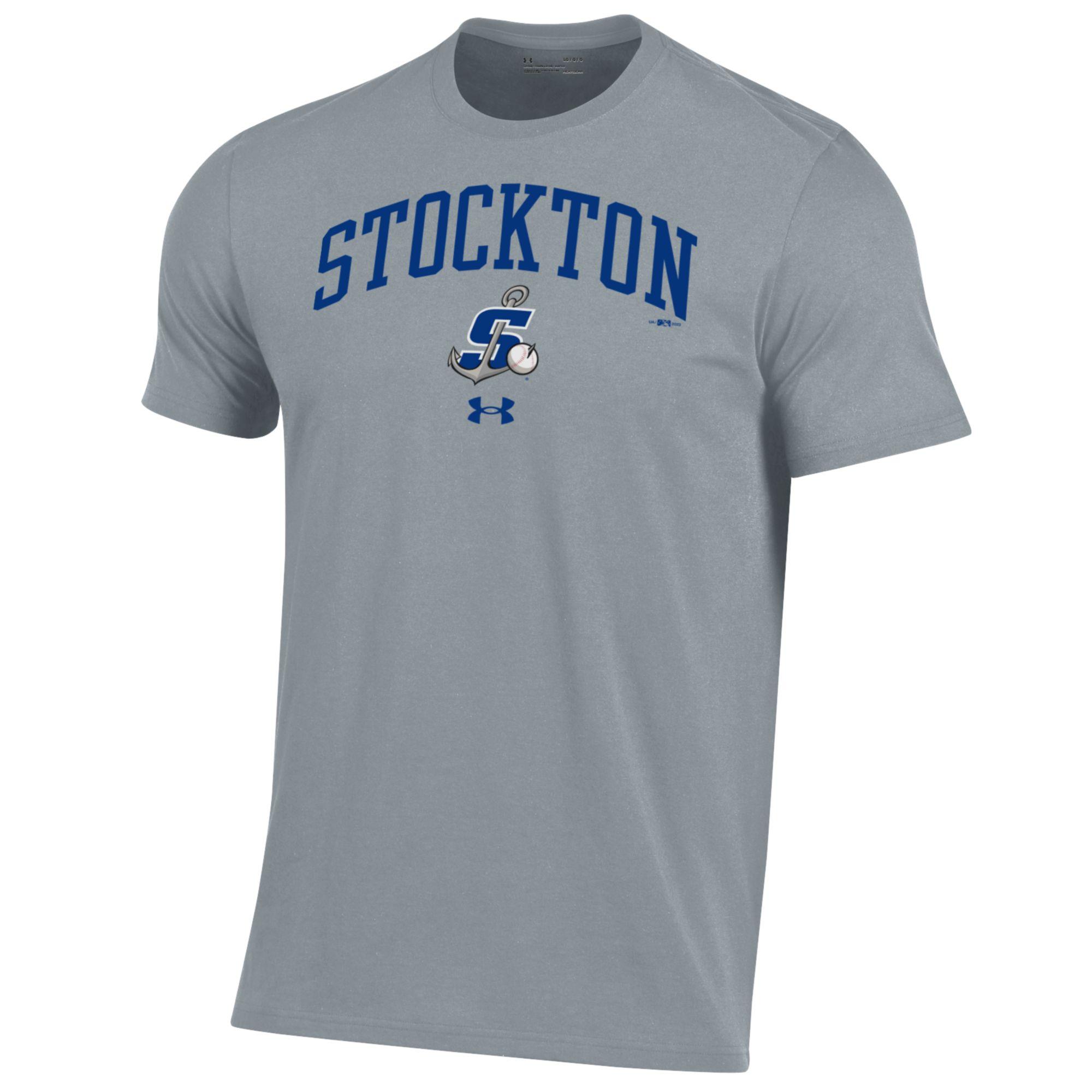 Men's Under Armour Gray Stockton Ports Performance T-Shirt - Image 6