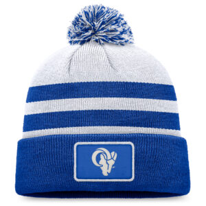 Men's Fanatics Royal Los Angeles Rams Cuffed Knit Hat with Pom