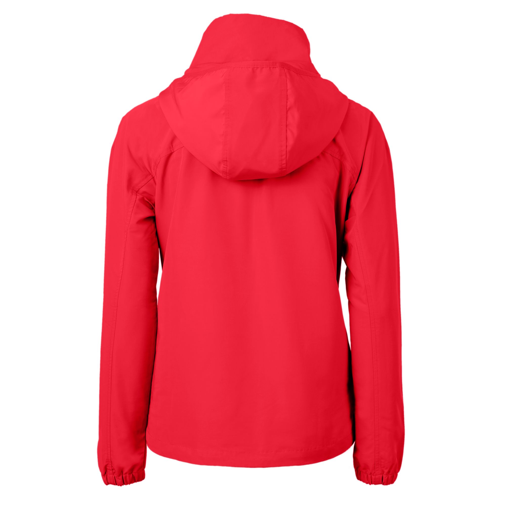 Women's Cutter & Buck Red Cleveland Guardians Charter Eco Recycled Full-Zip Jacket - Image 7