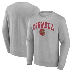 Men's Gray Cornell Big Red Campus Sweatshirt