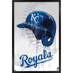Kansas City Royals 24.25" x 35.75" Framed Team Poster