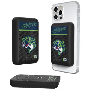 Gwinnett Stripers 5000mAh Wireless Magnetic Power Bank