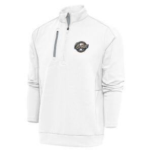 Men's Antigua  White Rancho Cucamonga Quakes Generation Quarter-Zip Pullover Top
