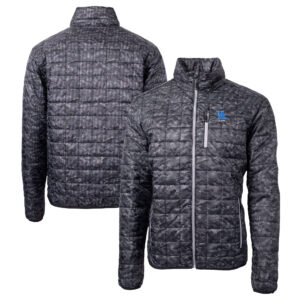 Men's Cutter & Buck  Black Kentucky Wildcats Alumni Logo Rainier PrimaLoft Eco Insulated Full-Zip Puffer Jacket