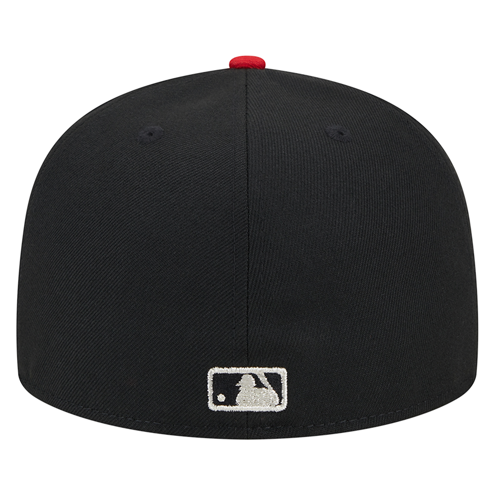 Men's New Era Black Atlanta Braves Metallic Camo 59FIFTY Fitted Hat - Image 5
