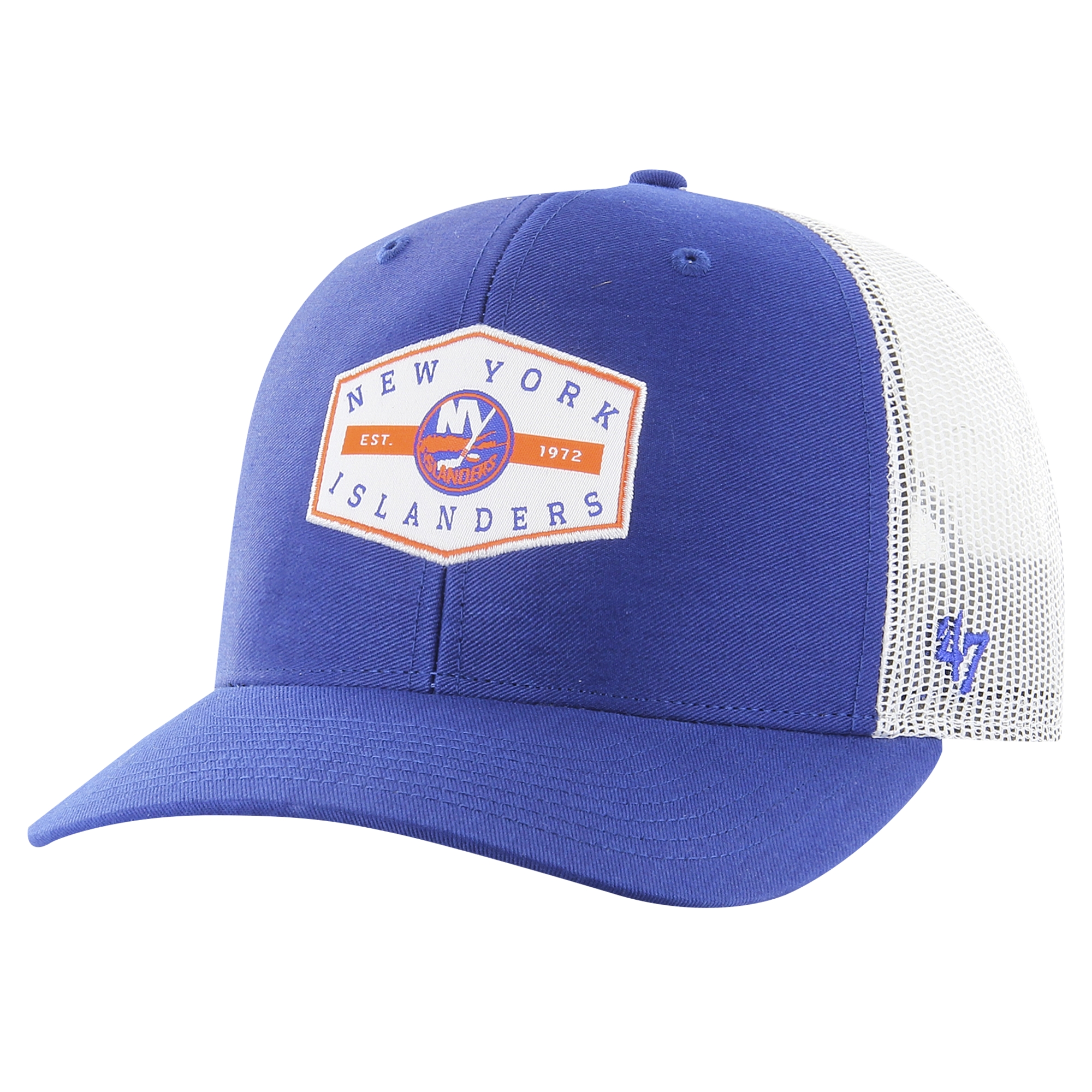Men's '47 Royal New York Islanders Convoy Trucker Adjustable Hat - Image 7