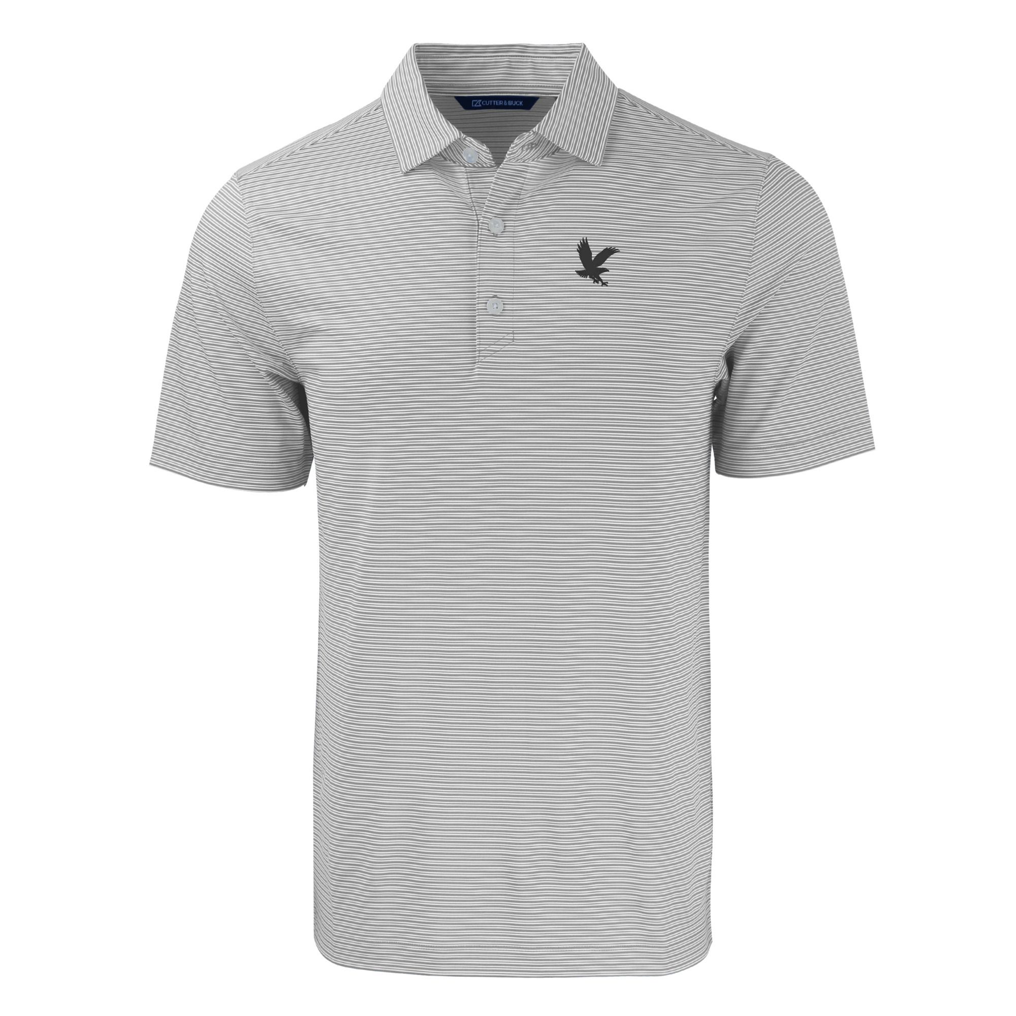 Women's Cutter & Buck Black Los Angeles Rams Throwback Logo Genre DryTec Textured Polo - Image 3