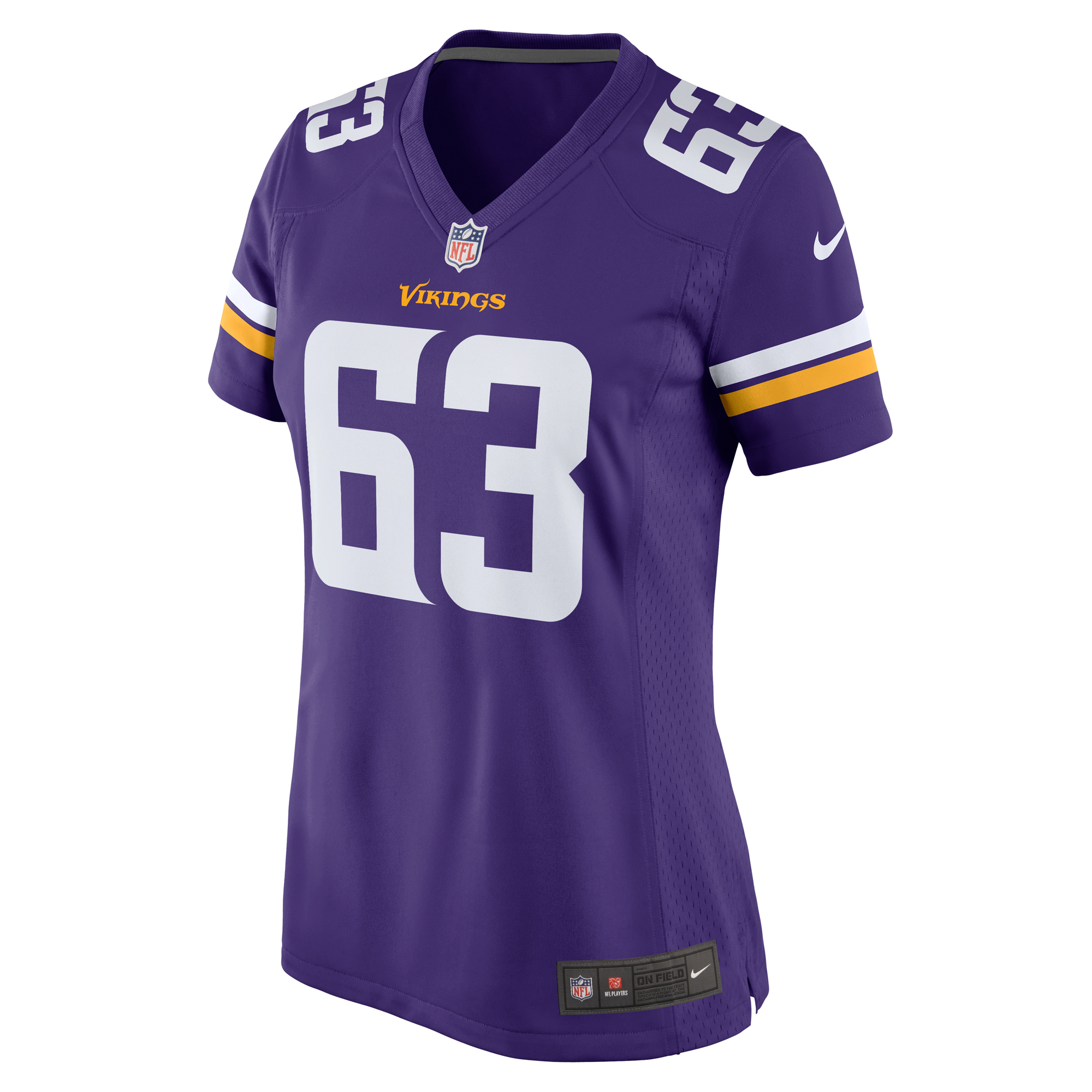 Women's Nike Chim Okorafor Purple Minnesota Vikings Team Game Jersey - Image 12