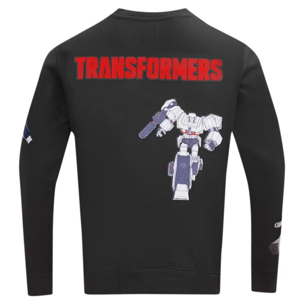 Unisex Freeze Max  Black Transformers Transformation Megatron Pullover Sweatshirt - Image 13