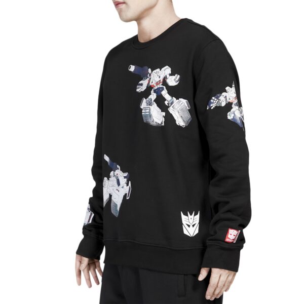Unisex Freeze Max  Black Transformers Transformation Megatron Pullover Sweatshirt - Image 14