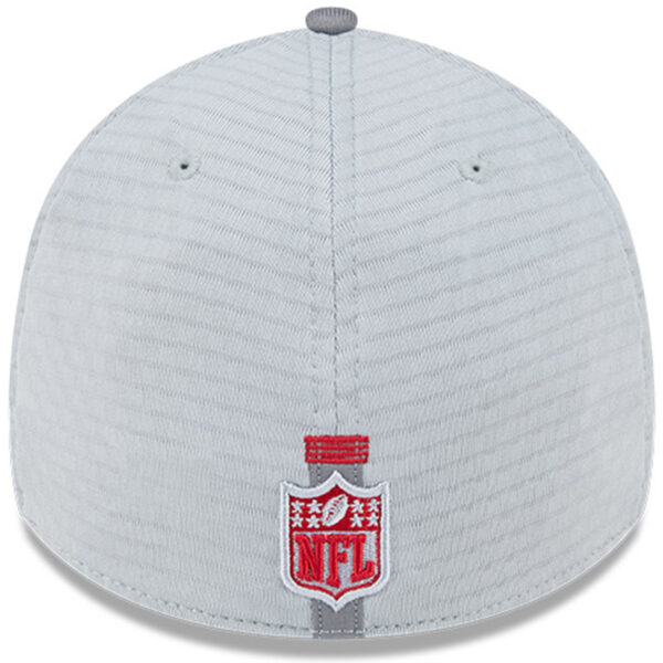 Men's New Era Gray New York Giants 2024 NFL Training Camp 39THIRTY Flex Hat - Image 10