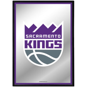 Sacramento Kings 27" x 19" Framed Mirrored Wall Sign