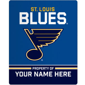 Chad & Jake  St. Louis Blues Personalized 8" x 10" Door Sign
