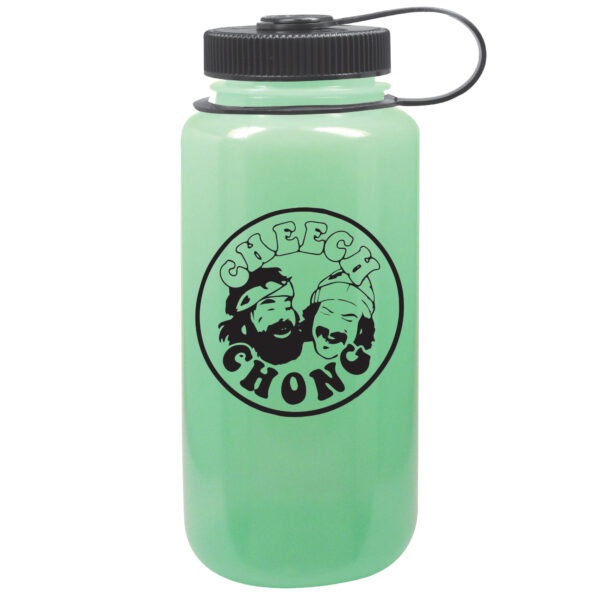 Neon Green Cheech & Chong 32oz. Nalgene Sustainable Wide Mouth Water Bottle - Image 4