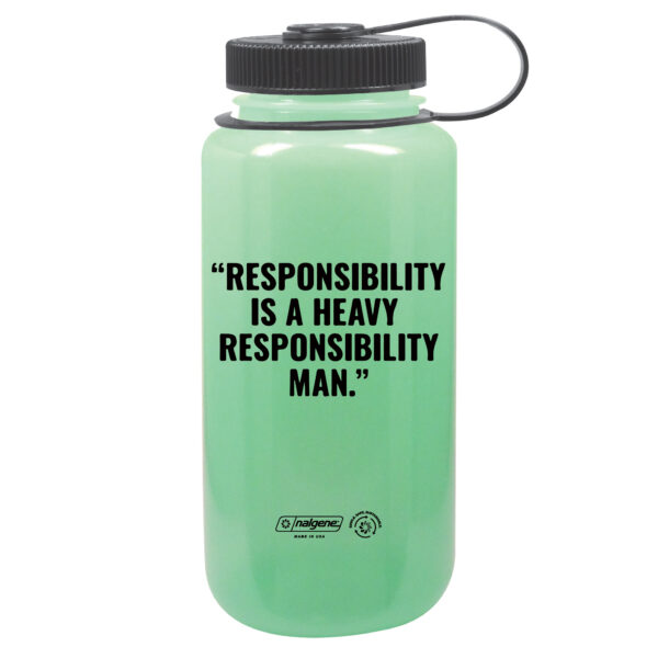Neon Green Cheech & Chong 32oz. Nalgene Sustainable Wide Mouth Water Bottle - Image 5