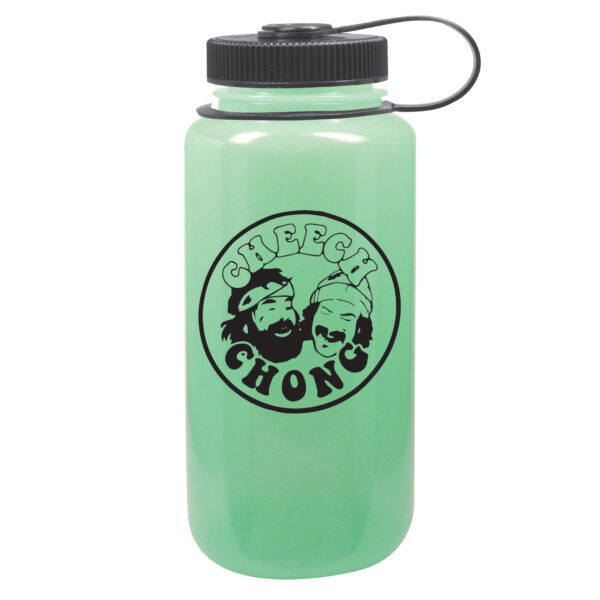 Neon Green Cheech & Chong 32oz. Nalgene Sustainable Wide Mouth Water Bottle