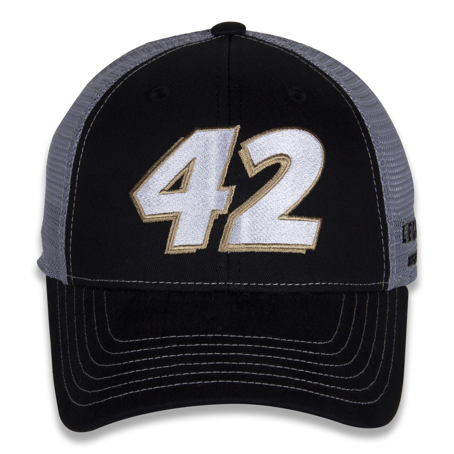 Men's LEGACY Motor Club Team Collection Black John Hunter Nemechek Team Sponsor Adjustable Hat - Image 8