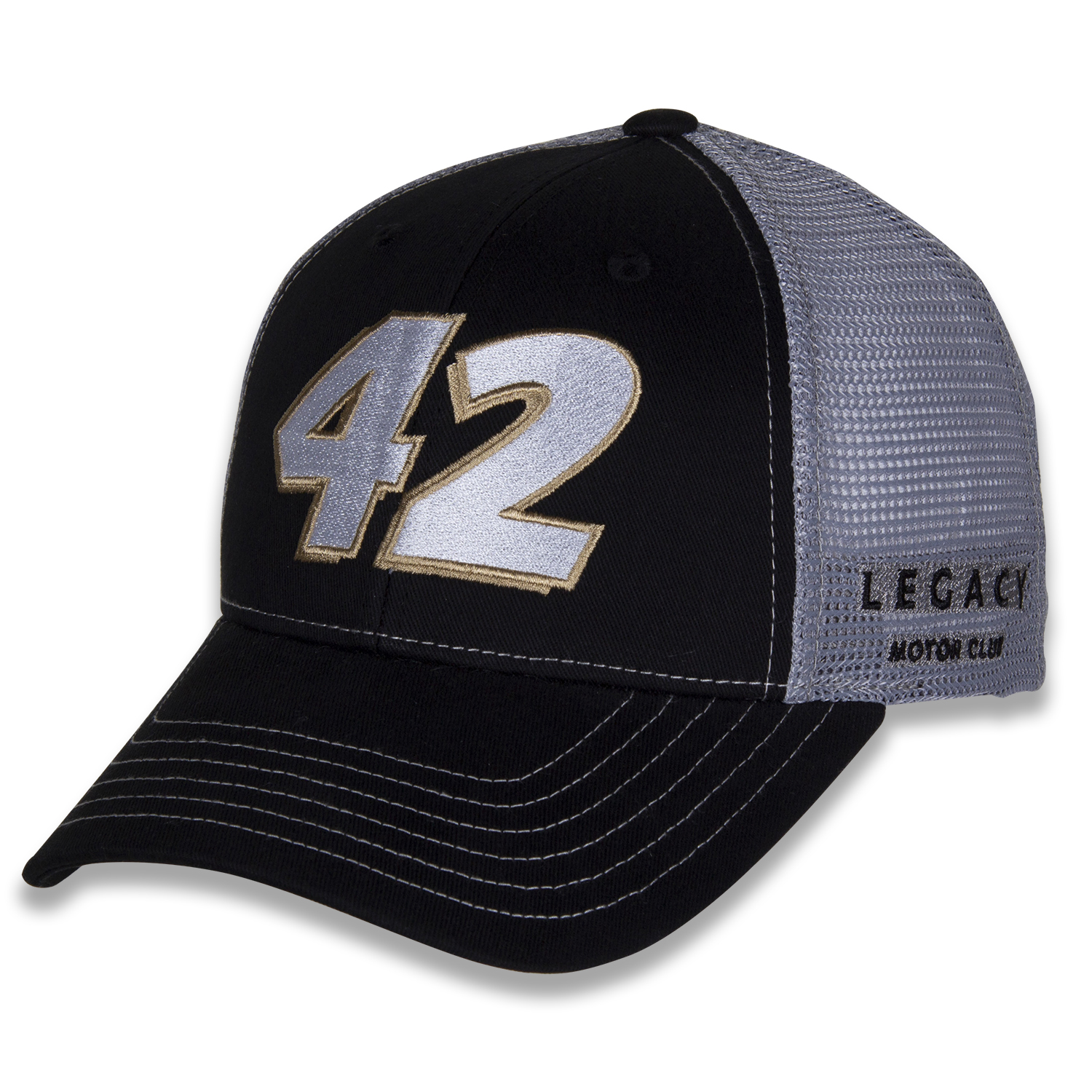 Men's LEGACY Motor Club Team Collection Black John Hunter Nemechek Team Sponsor Adjustable Hat