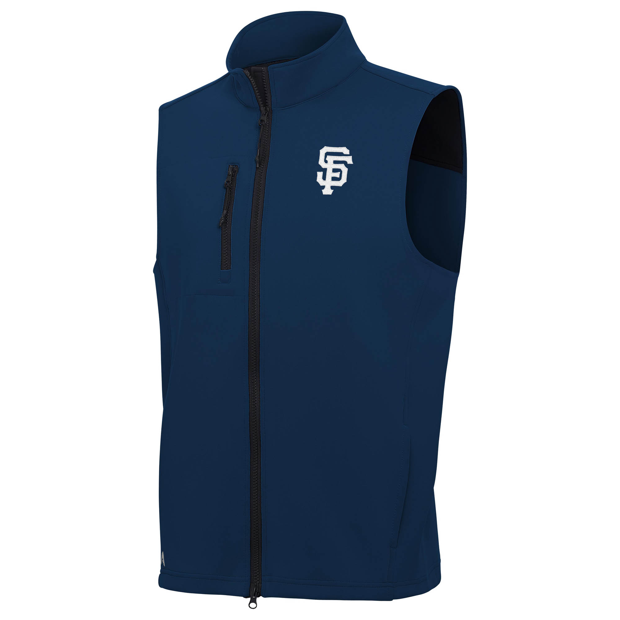 Men's Antigua Navy San Francisco Giants Demand Full-Zip Vest - Image 2
