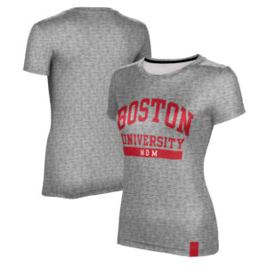 Women's ProSphere Gray Boston University Mom T-Shirt