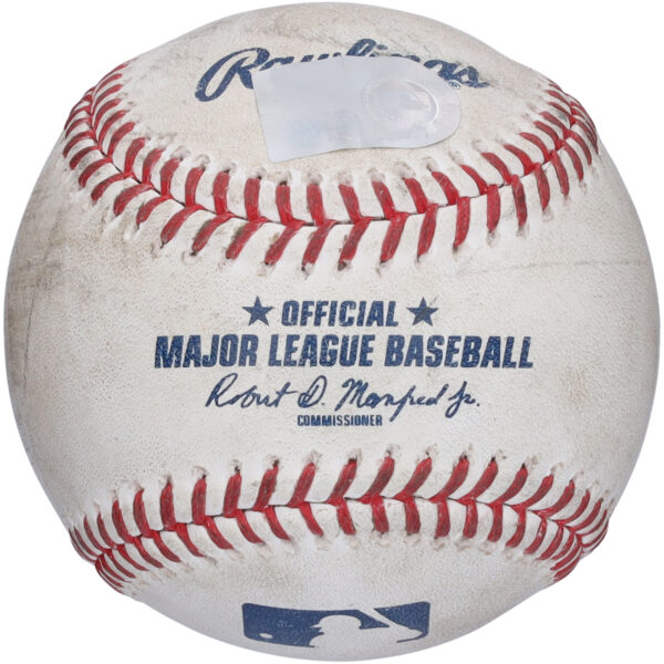 Washington Nationals Game-Used Baseball vs. New York Mets on July 4, 2024