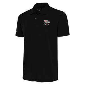Men's Antigua Black Iowa Speedway Tribute Polo