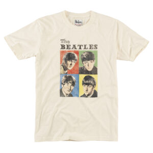 Men's American Needle Cream The Beatles  Vin Fade T-Shirt