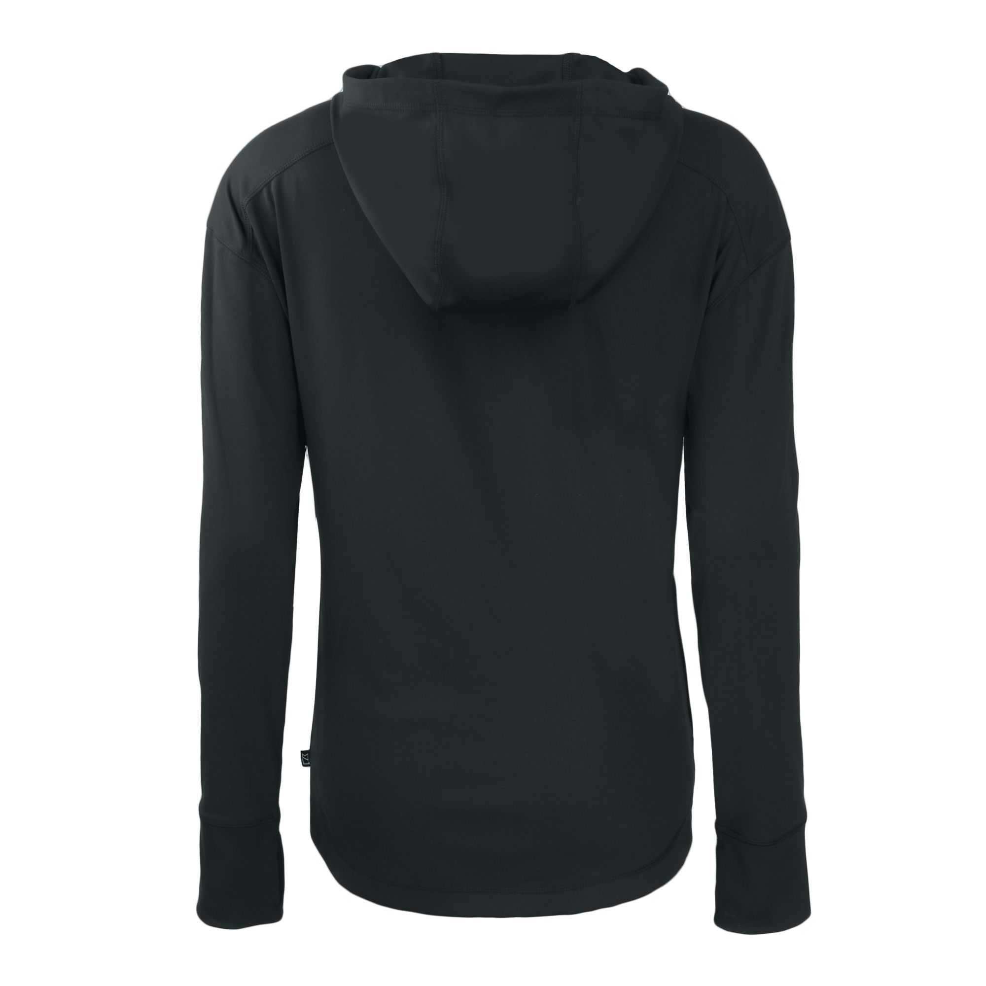 Women's Cutter & Buck Black Tampa Bay Rays Daybreak Eco Recycled Full-Zip Hoodie - Image 4
