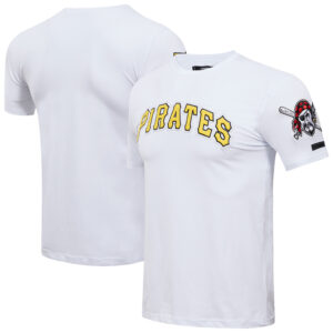 Men's Pro Standard White Pittsburgh Pirates Classic Chenille T-Shirt