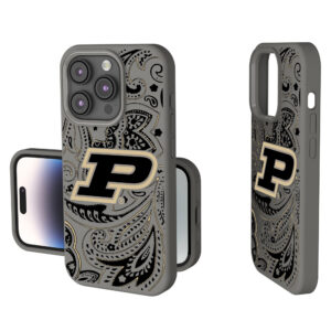 Purdue Boilermakers Paisley iPhone Soft Touch Case