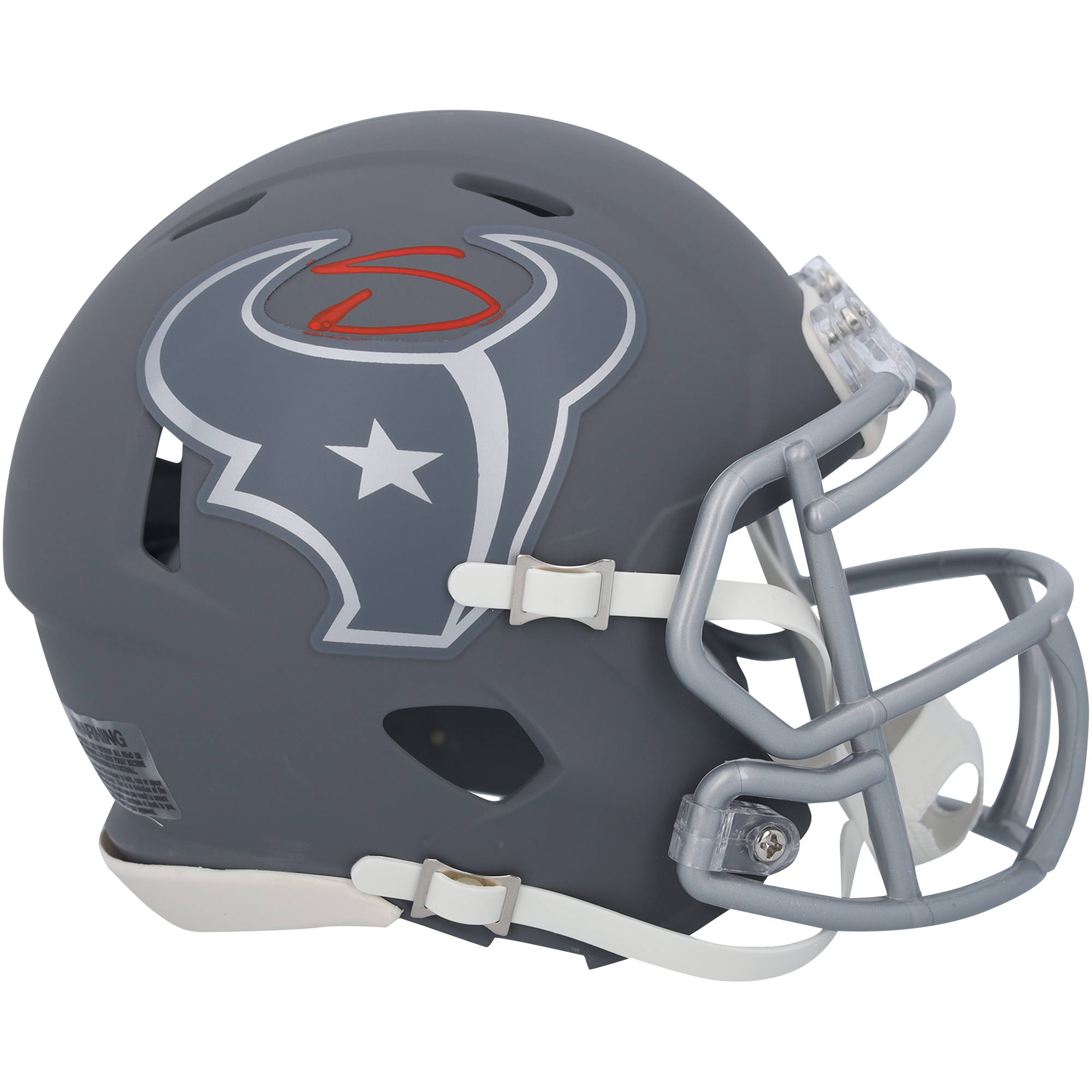 Stefon Diggs Houston Texans Autographed Riddell Slate Speed Mini Helmet