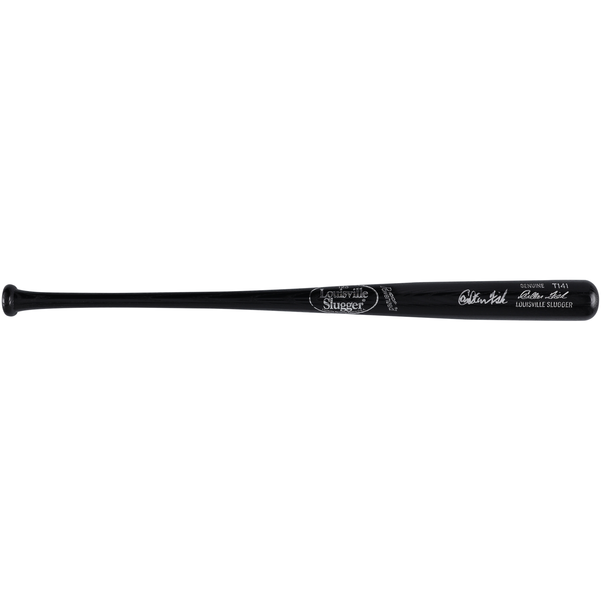 Carlton Fisk Boston Red Sox Autographed Louisville Slugger Game Model Bat - Image 3