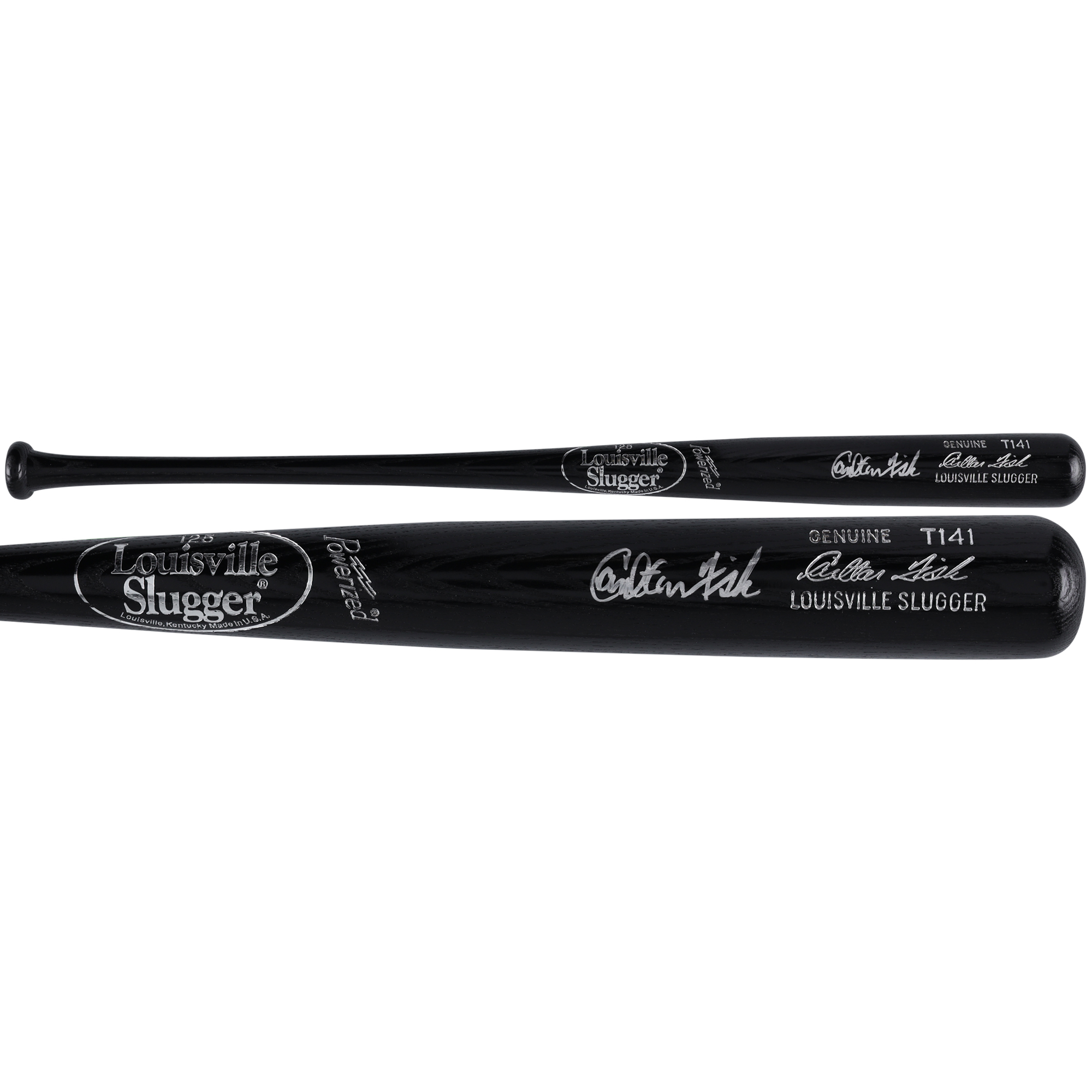 Carlton Fisk Boston Red Sox Autographed Louisville Slugger Game Model Bat