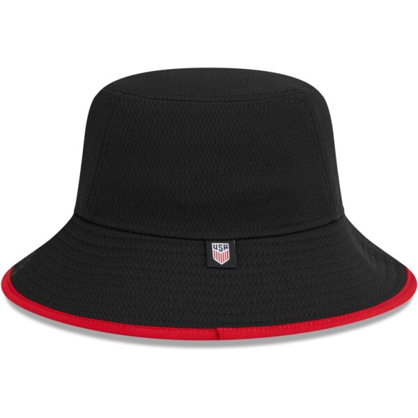Men's New Era Navy USMNT Crest Bucket Hat - Image 8