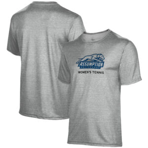 Men's ProSphere  Gray Assumption Greyhounds Women's Tennis T-Shirt